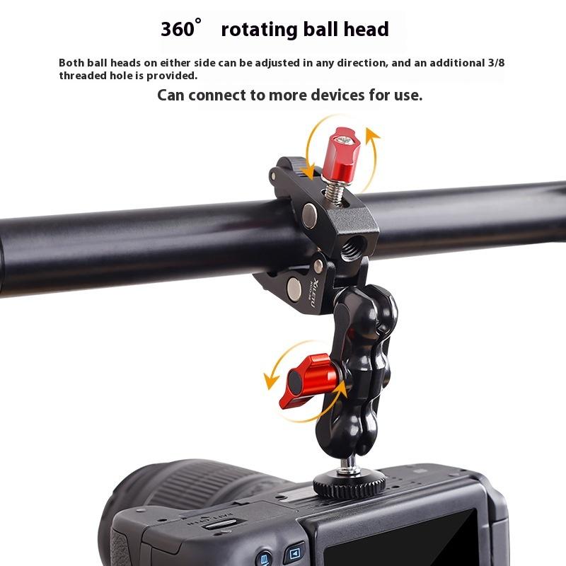 Photography Lighting Position - Super braçadeira para câmera com cabeça