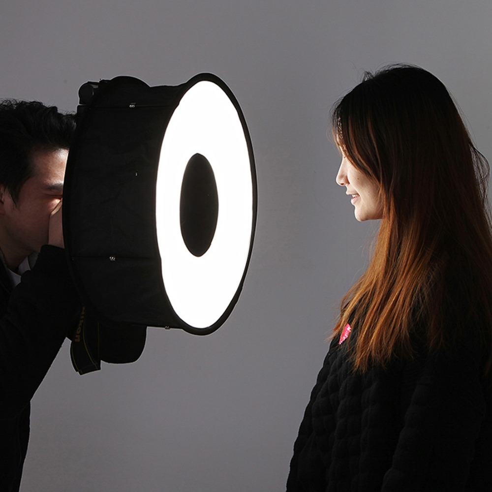 Photography Lighting Case - Softbox Redondo de 45cm para Flash