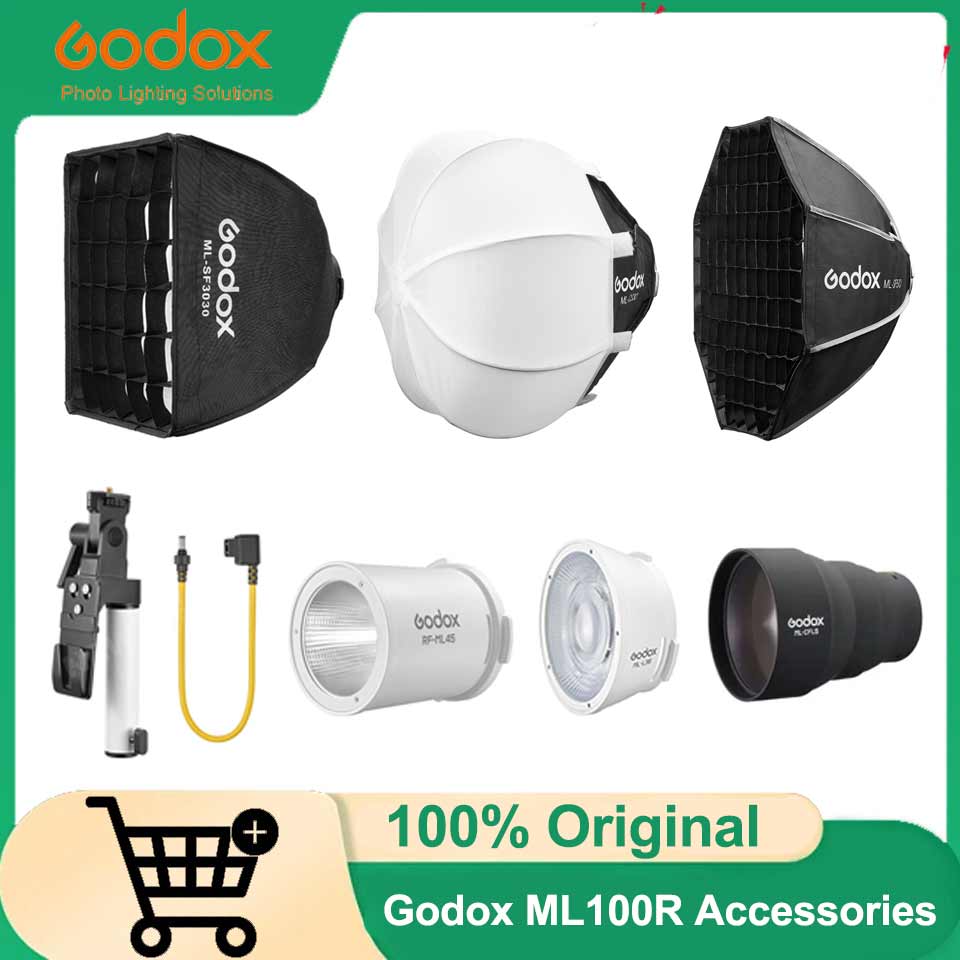 Fresnel Lens Attachment - Acessórios Godox ML100R: Refletor de Lente