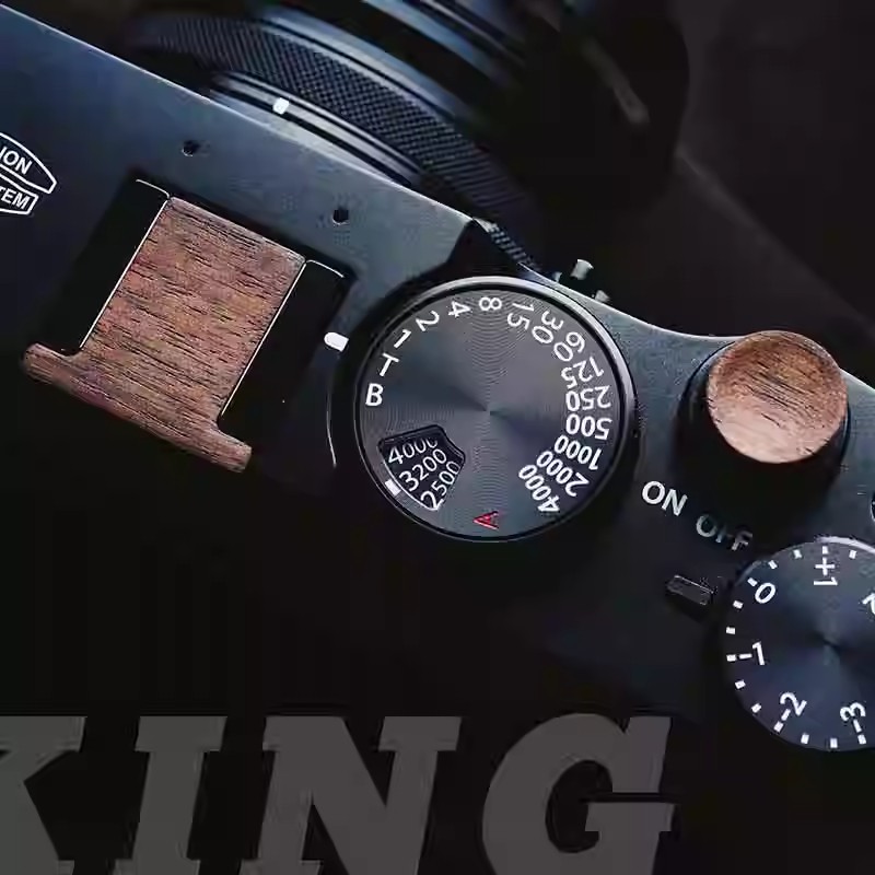 Fujifilm Camera X-T30 Ii - Fujifilm-obturador de madeira para xt30, xt30