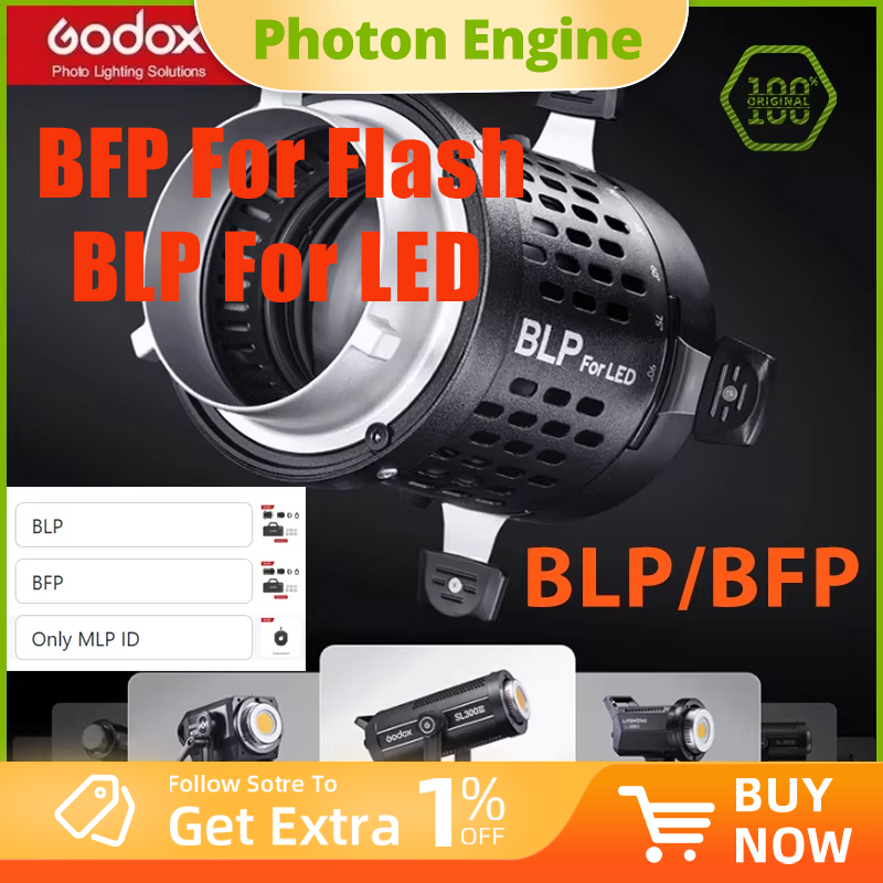 Fresnel Lens Attachment - Acessório de Projeção Godox BLP/BFP para