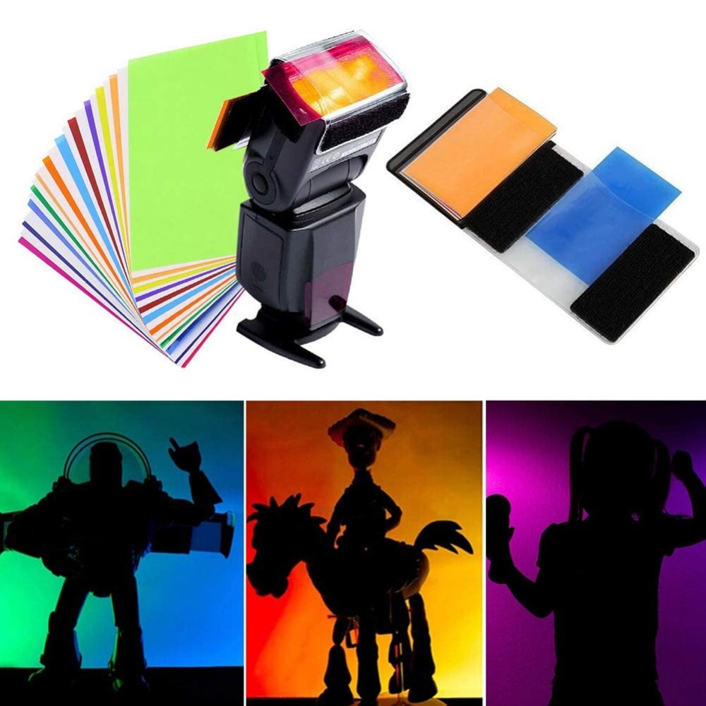 Photography Lighting Portrait - Kit de Filtros de Iluminação para