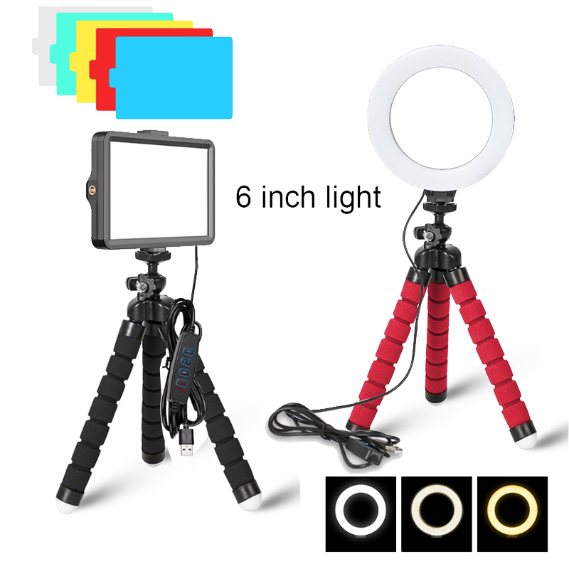 Photography Mobile Lighting - 16cm pode ser escurecido anel luz