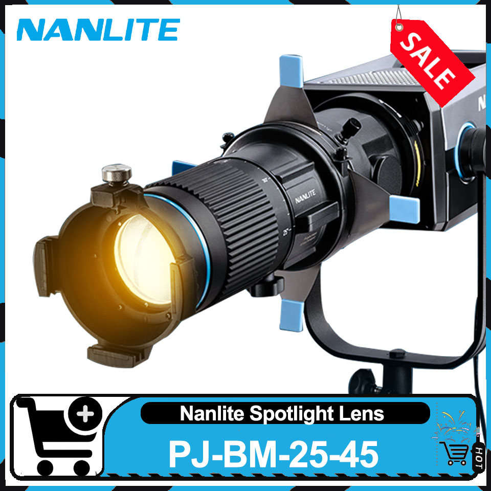 Fresnel Lens Attachment - Acessório de Projeção Nanlite PJ-BM-25-45 com