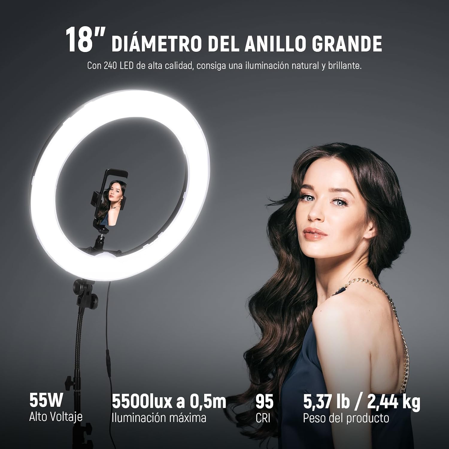 Kit de Iluminação com Anel de  - Photography Lighting Youtube avaliação e preço