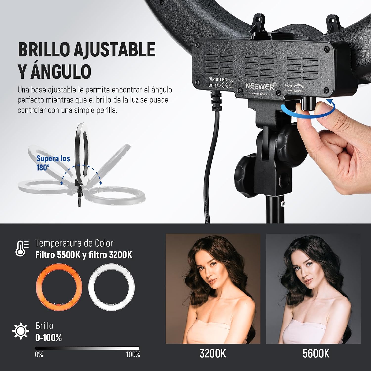 Kit de Iluminação com Anel de  - Photography Lighting Youtube avaliação e preço