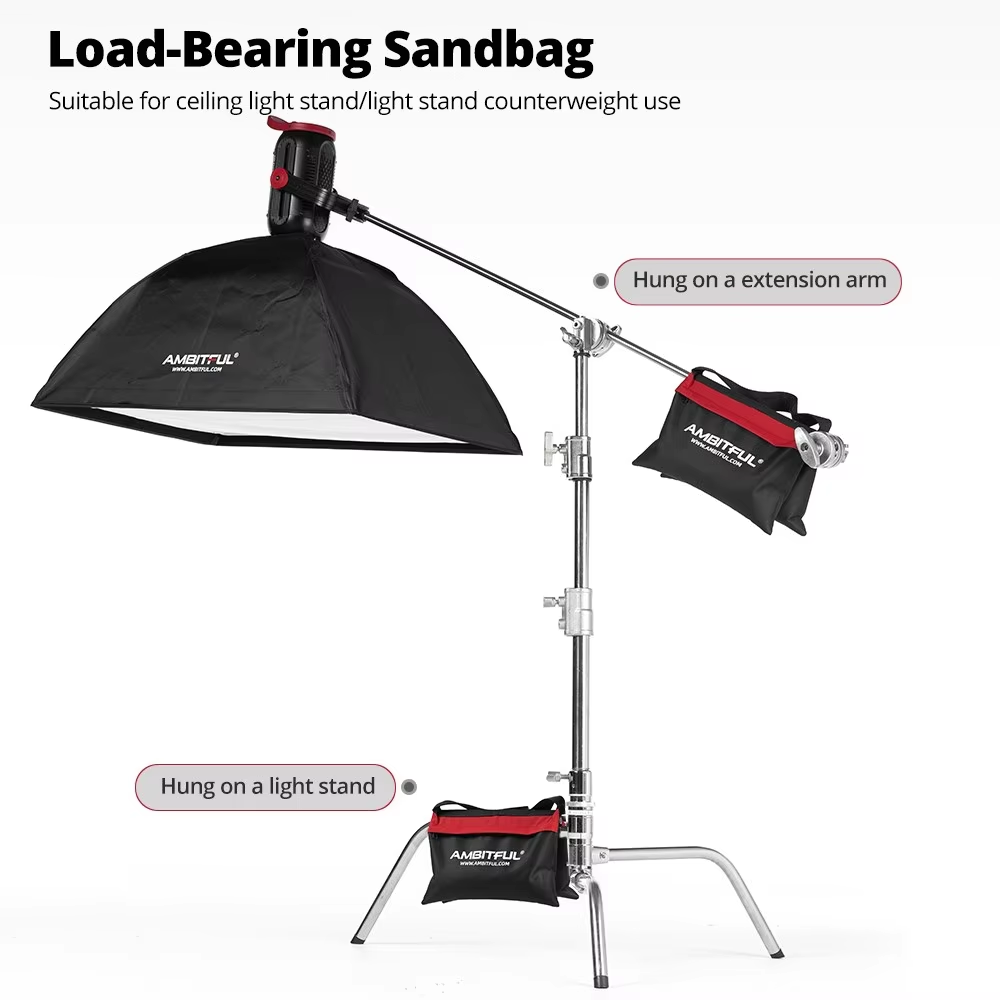 Saco de Areia Reforçado Ambitf - Light Stand Sandbag avaliação e preço