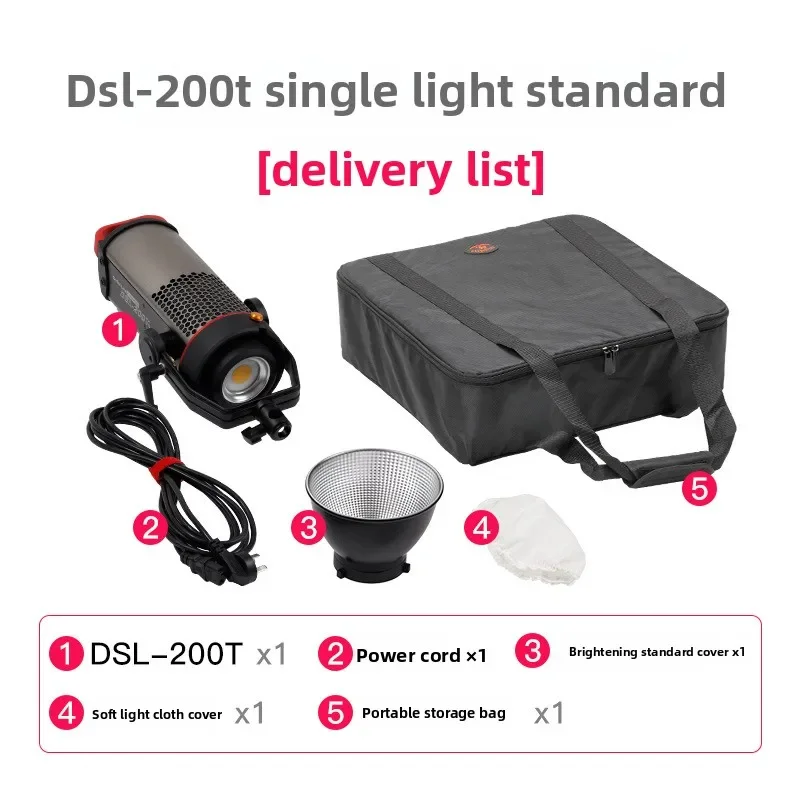 Luz LED de fotografia DSL-200T - Photography Lighting Position avaliação e preço