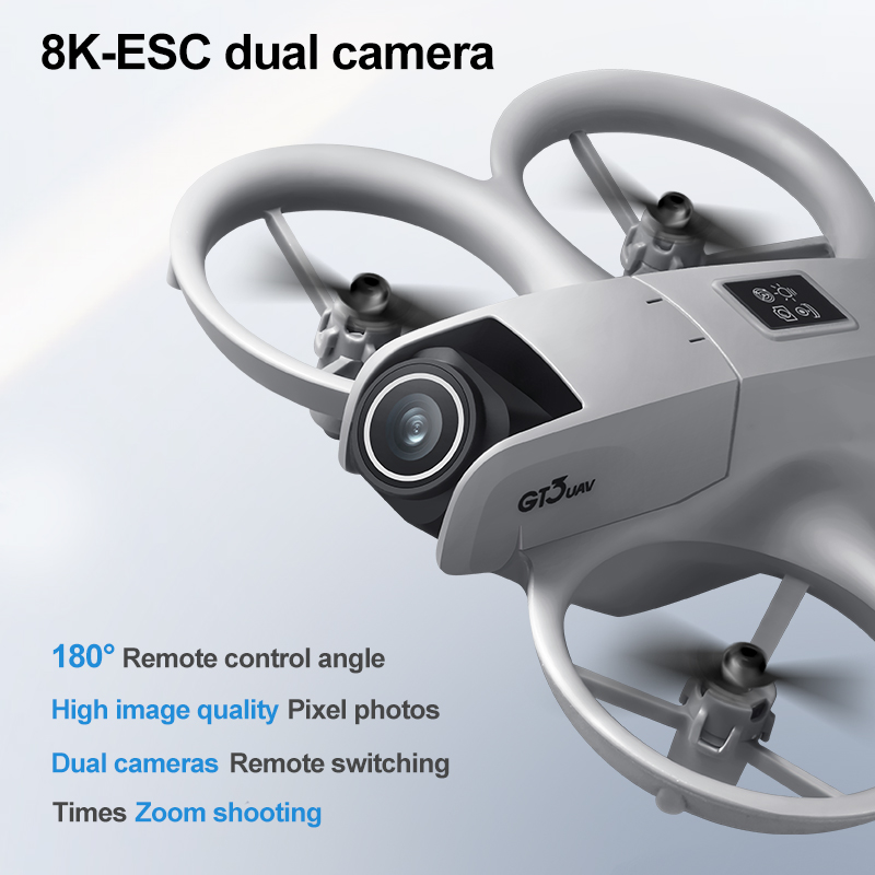 Novo mini drone dobrável gt3 c - Photography Lighting Position avaliação e preço
