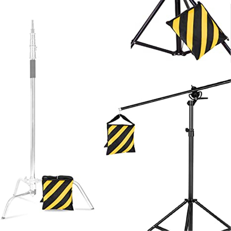 Novo Saco de Peso Amarelo e Pr - Light Stand Sandbag avaliação e preço