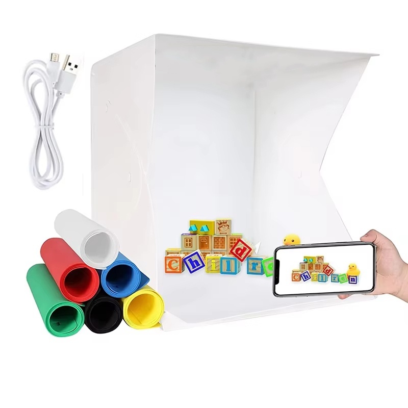 Caixa de Luz Dobrável Portátil - Photography Lighting Case avaliação e preço
