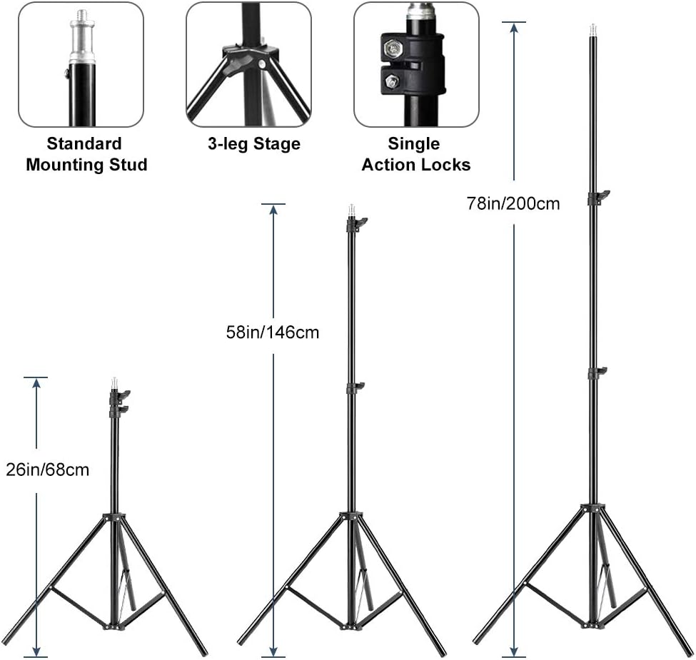 Kit de Iluminação Softbox para - Photography Lighting Portrait avaliação e preço