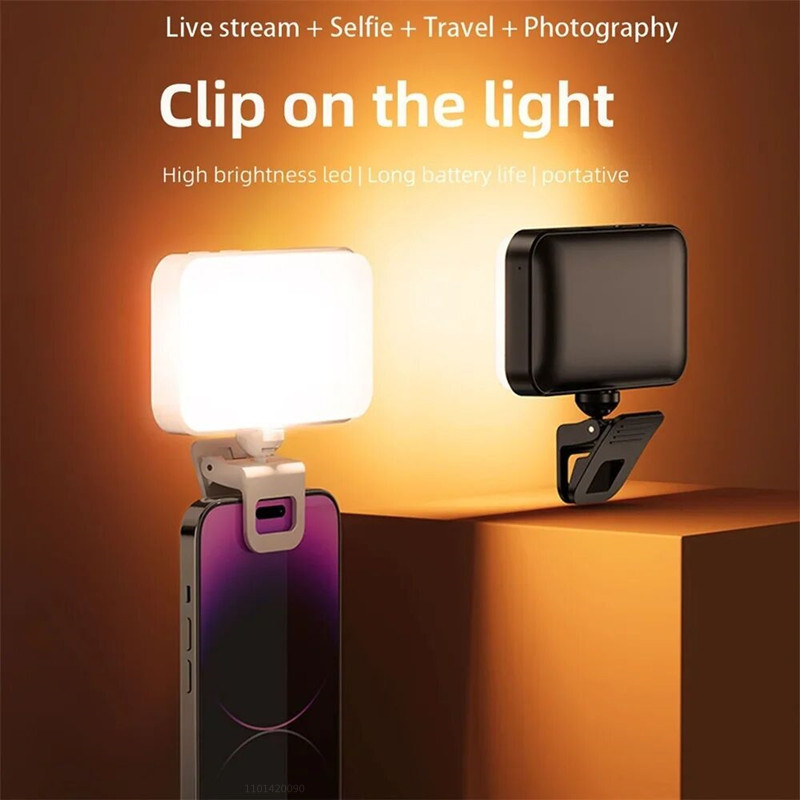 Luz LED de bolso para selfies, - Photography Mobile Lighting avaliação e preço