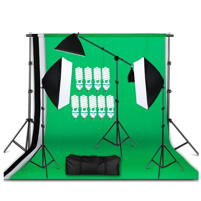 Iluminação LED quádrupla para  - Photography Lighting For Clothing avaliação e preço