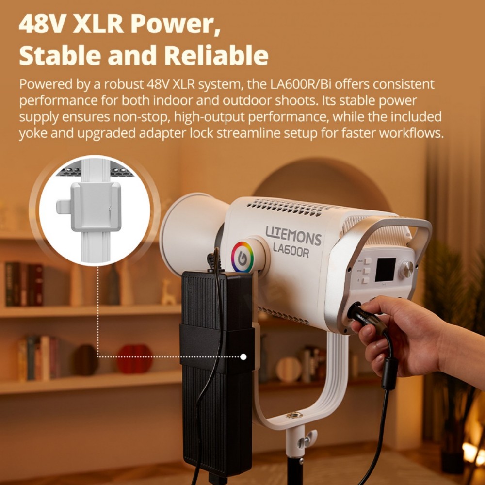 Luz LED Godox LITEMONS LA600Bi - Photography Lighting Portrait avaliação e preço