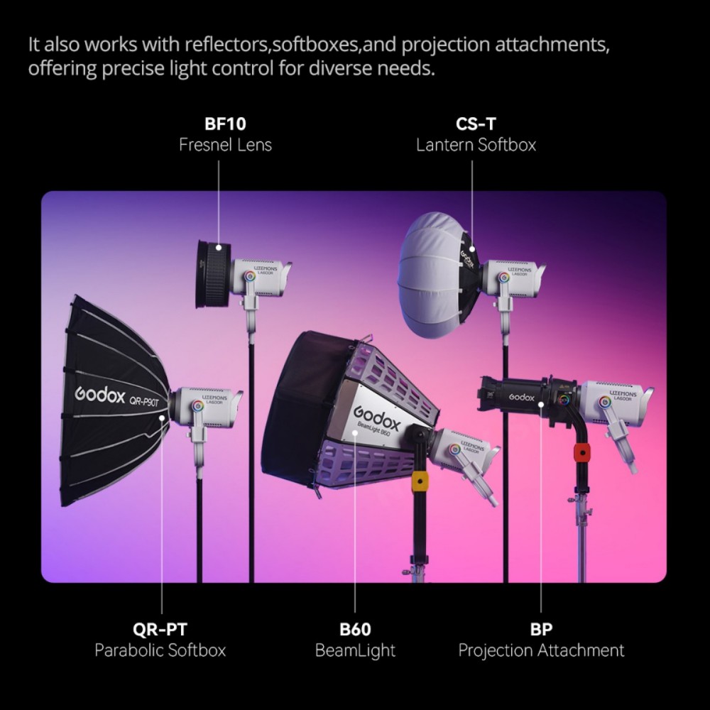 Luz LED Godox LITEMONS LA600Bi - Photography Lighting Portrait avaliação e preço
